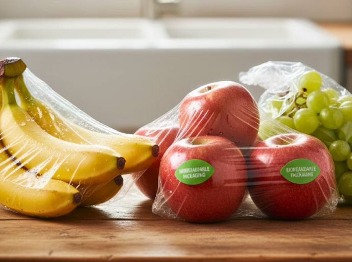 Las películas biodegradables pueden sustituir al plástico en los envases de alimentos perecederos.